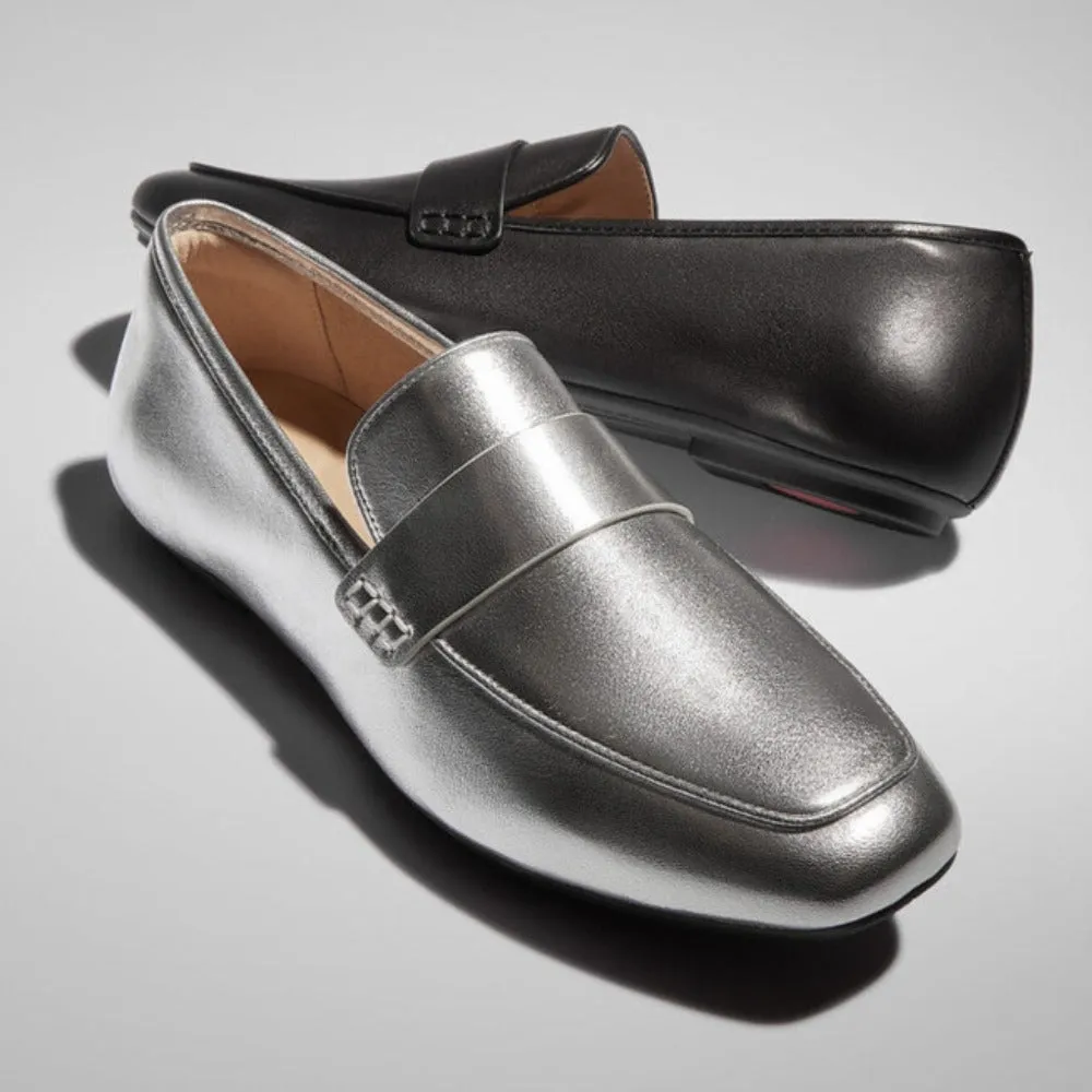 รองเท้าโลฟเฟอร์ ผู้หญิง รุ่น DELICATO SOFT LEATHER LOAFERS