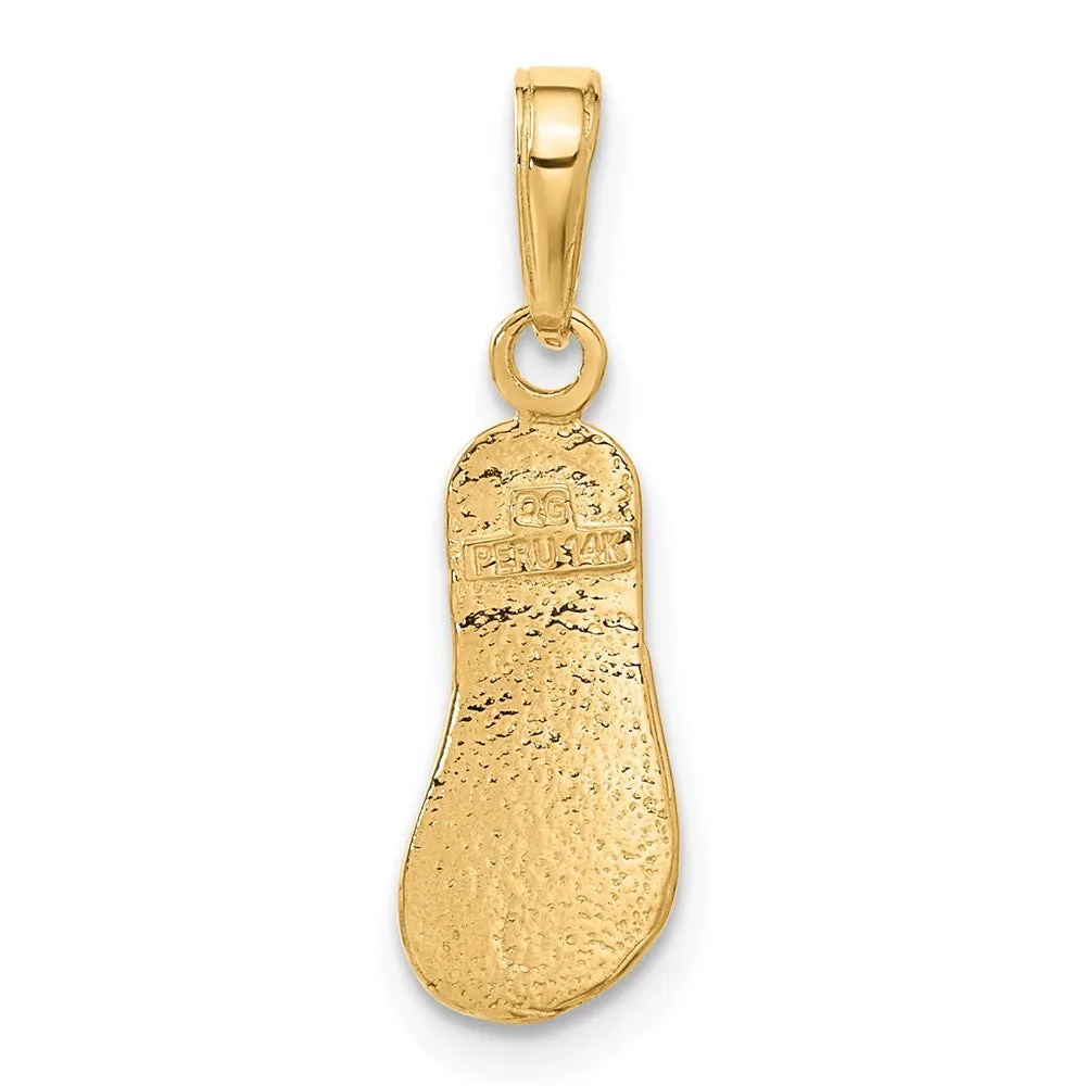10k Single Flip-Flop Pendant-10C3228