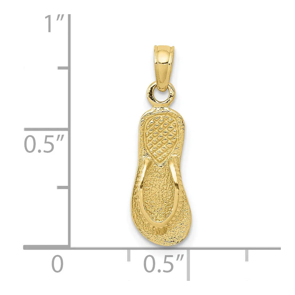 10k Single Flip-Flop Pendant-10C3228