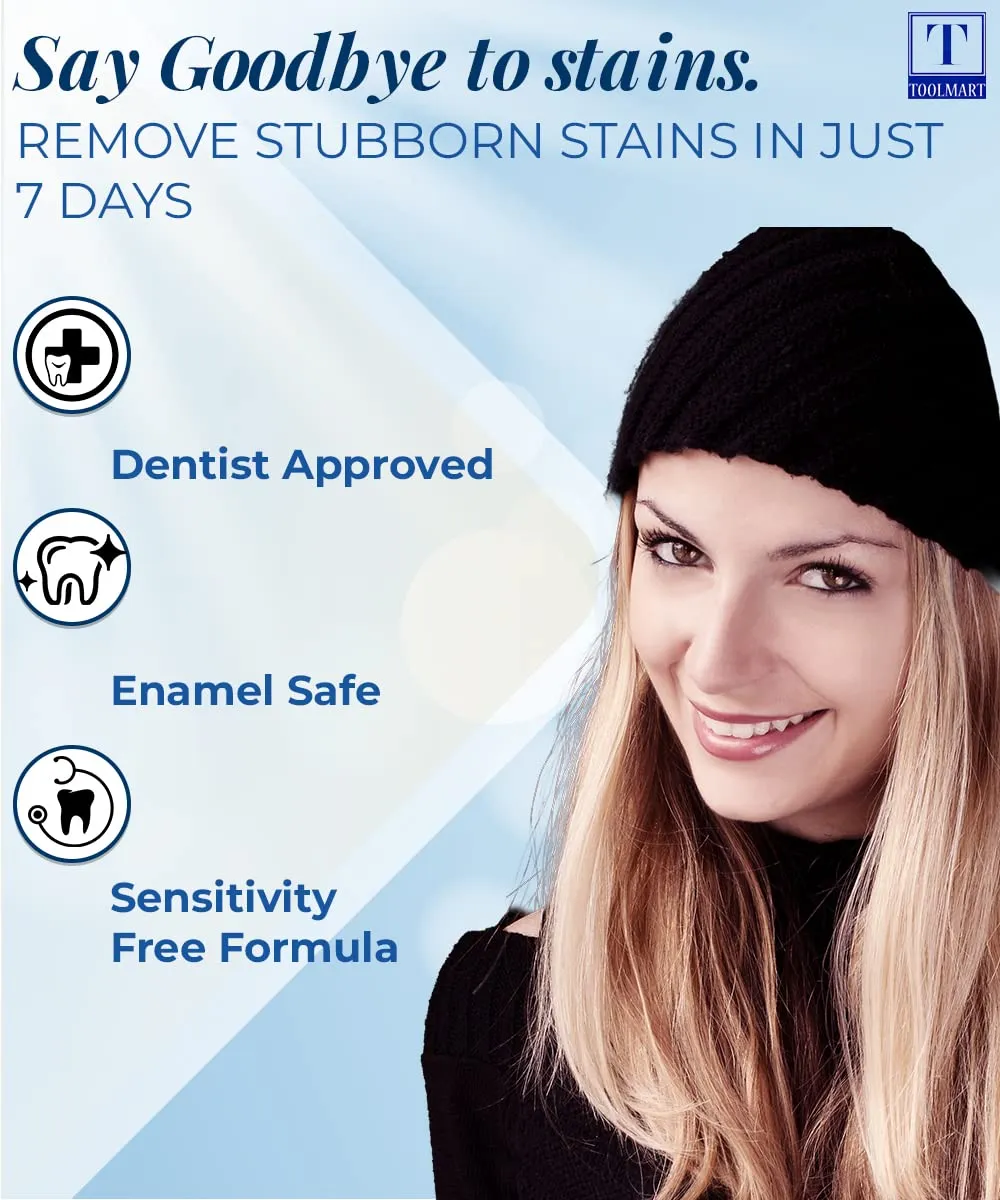 Advanced 5D Teeth Whitening Strips for Sensitive Tooth 14 Sessions for 5D White