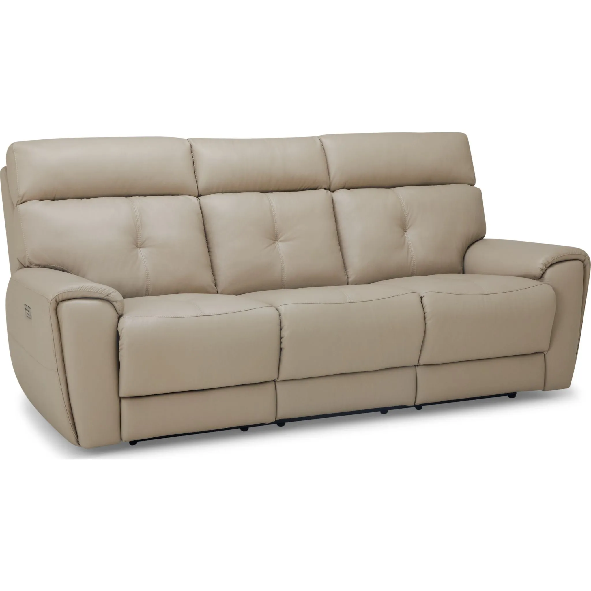Aedon Power Reclining Sofa with Headrest and Lumbar - Bali Harvest