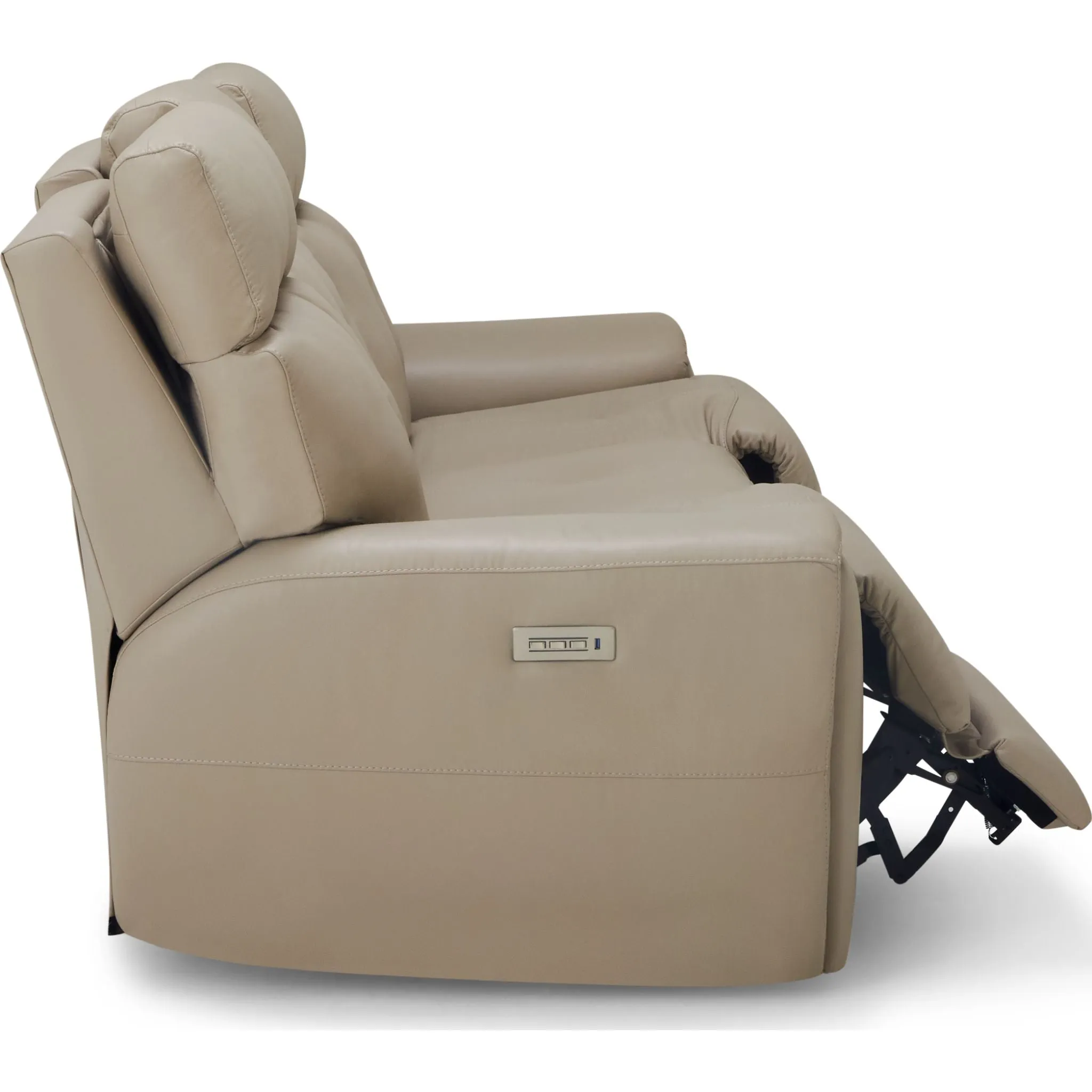 Aedon Power Reclining Sofa with Headrest and Lumbar - Bali Harvest