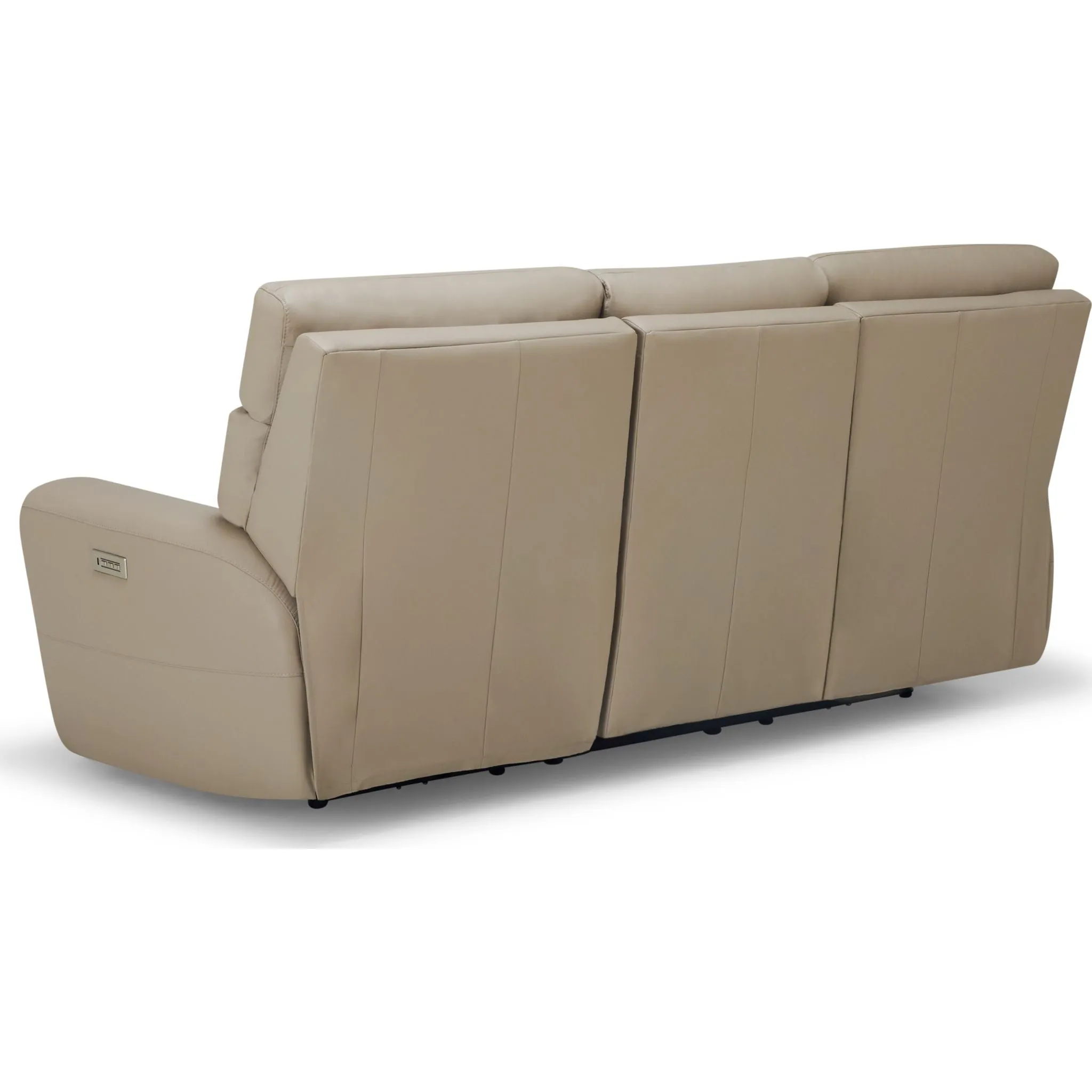 Aedon Power Reclining Sofa with Headrest and Lumbar - Bali Harvest