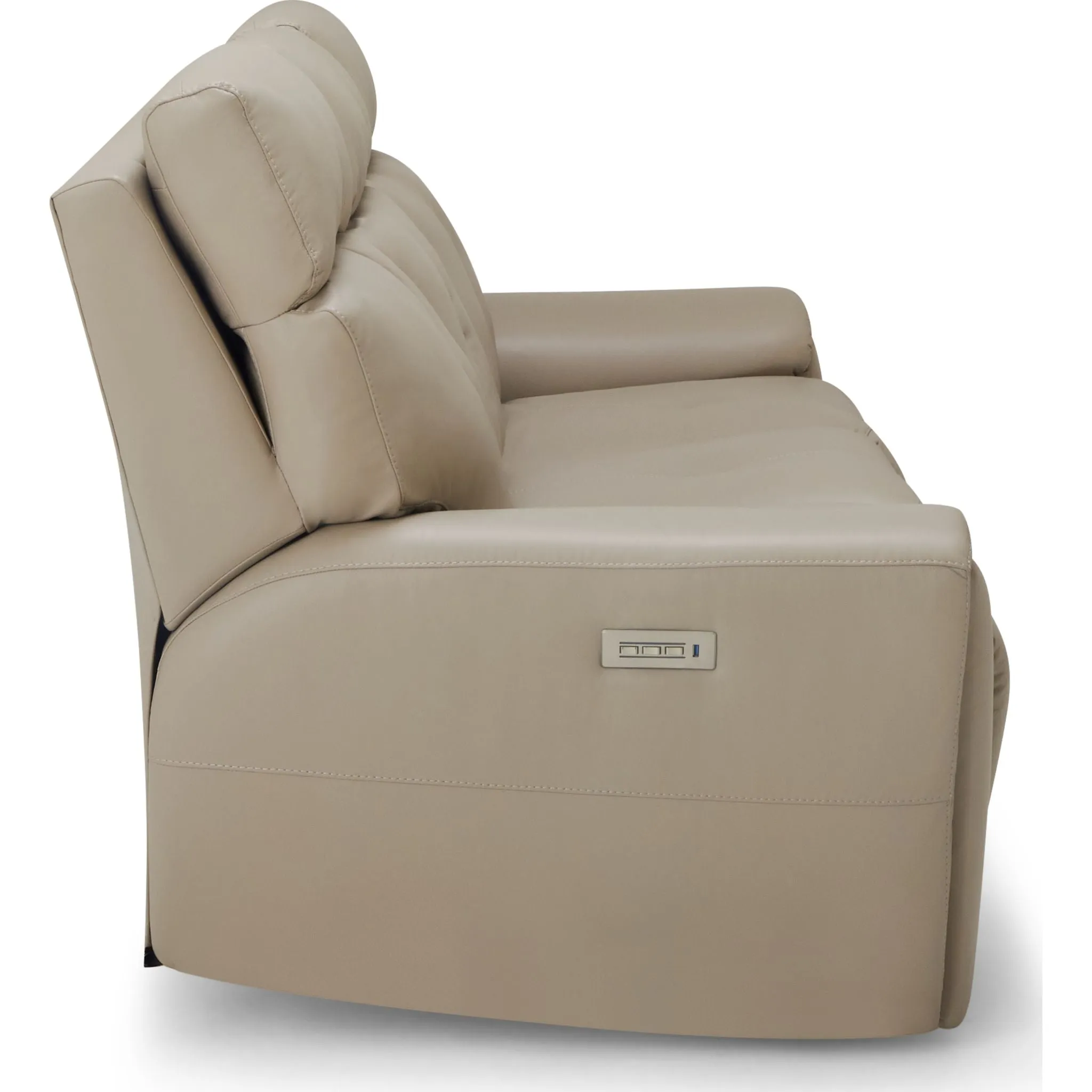 Aedon Power Reclining Sofa with Headrest and Lumbar - Bali Harvest