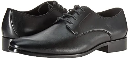 Amazon Essentials Men's Derby Shoe, Black, 9