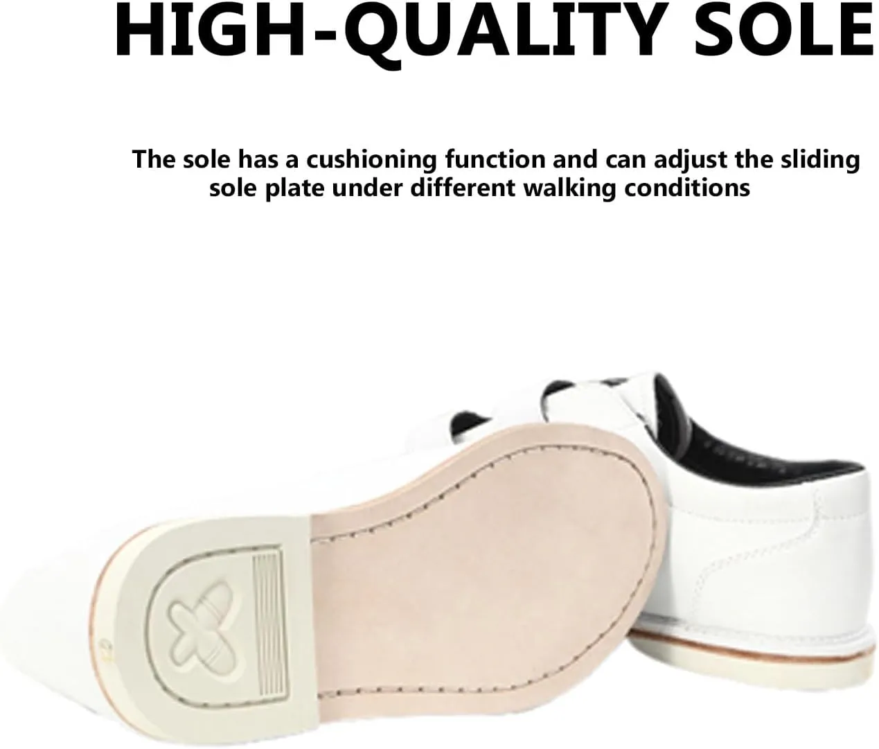 Athletic Bowling Shoe Men Women Training Shoes Lightweight Breathable Sliding Sole Bowling Shoes Low Top for Beginner