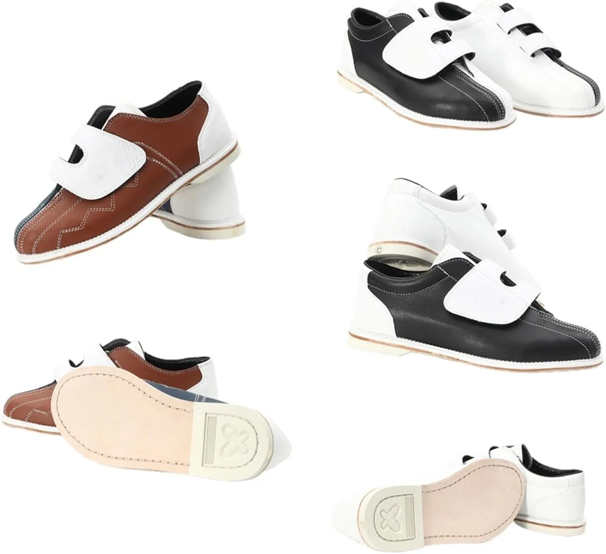 Athletic Bowling Shoe Men Women Training Shoes Lightweight Breathable Sliding Sole Bowling Shoes Low Top for Beginner
