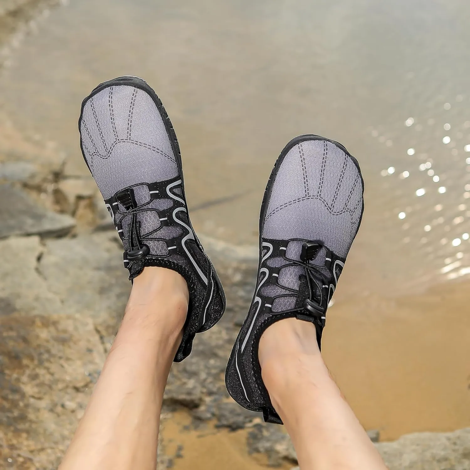 Barefoot Shoes for Women Wide Toe Box Non Slip Hiking Swim Outdoor Beach Breathable Mesh Comfortable Lightweight Zero Drop Sole Quick Dry Cross Trainer Minimalist