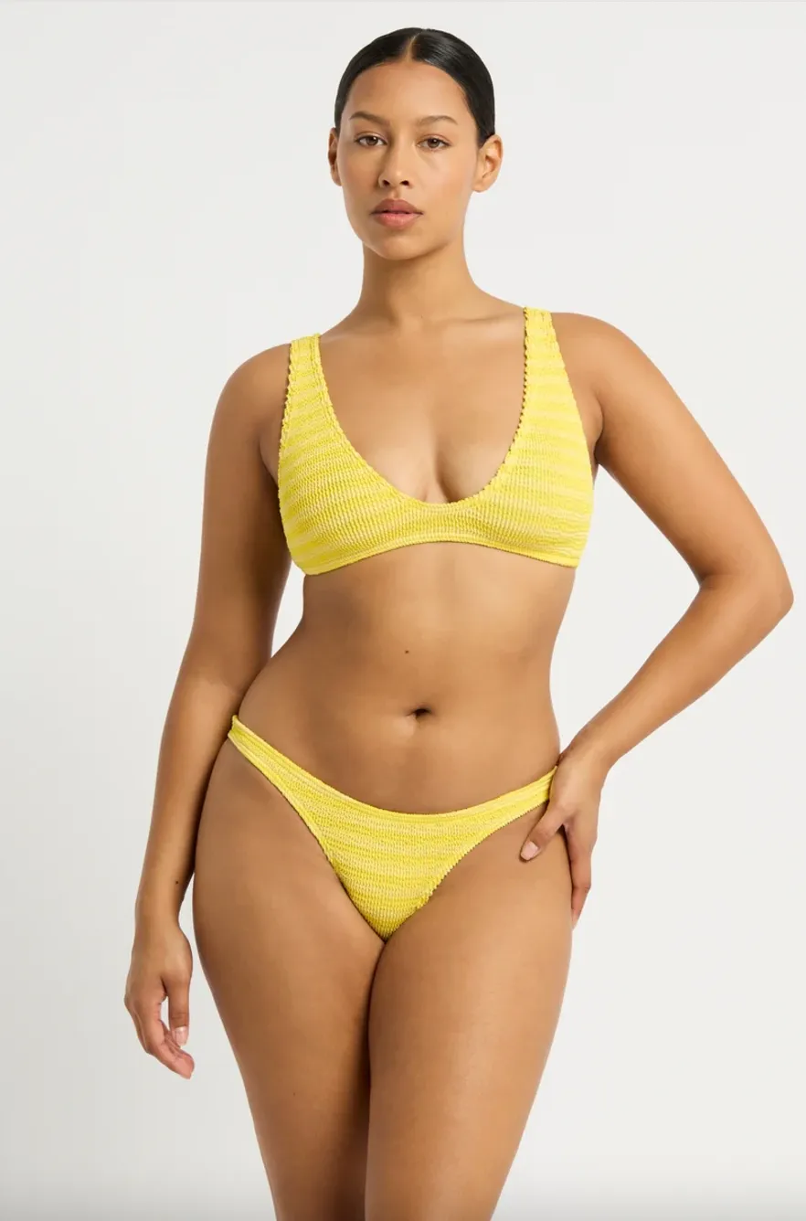 BOND-EYE VISTA BRIEF - LIMONCELLO STRIPE