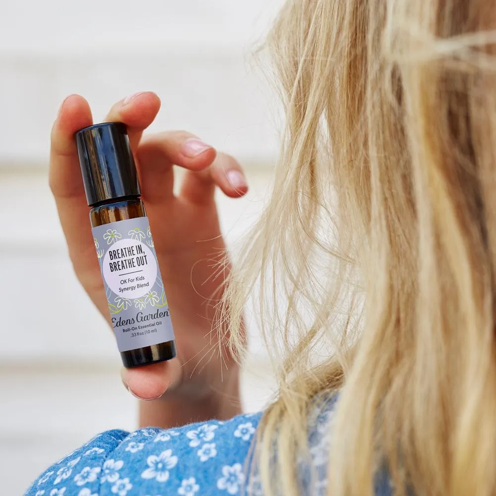 Breathe In, Breathe Out Essential Oil Roll-On- For Easy Breathing & Calming Senses