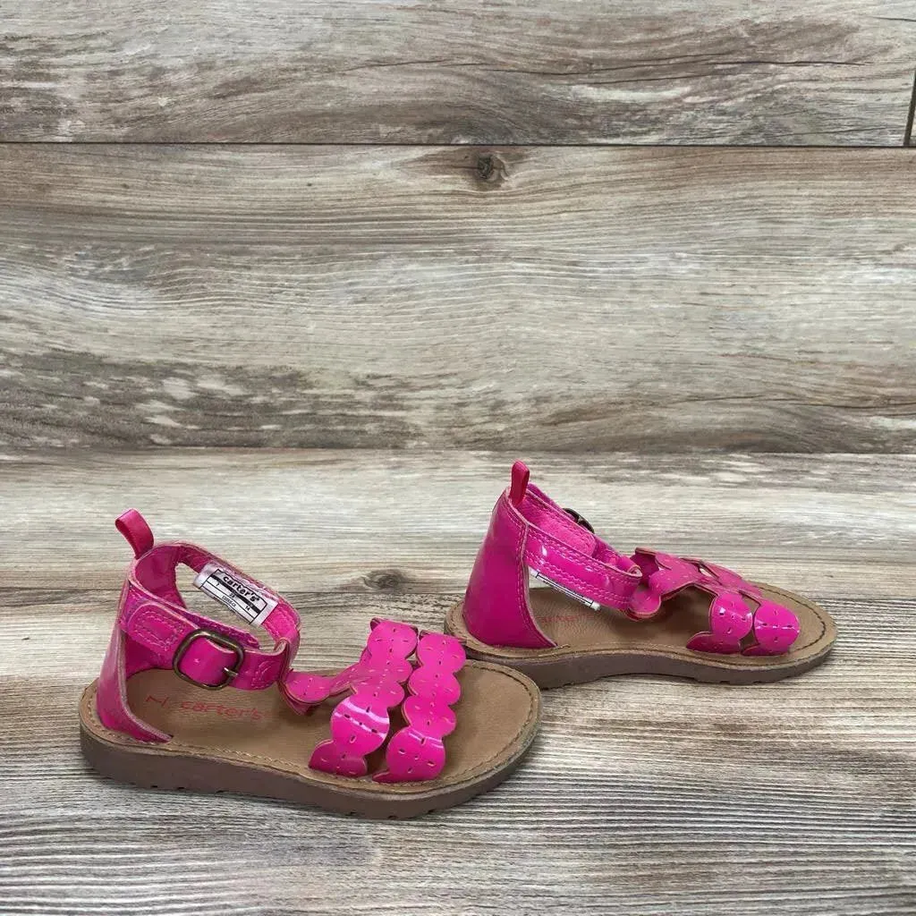 Carter's Cut Out T-Strap Sandals sz 7c