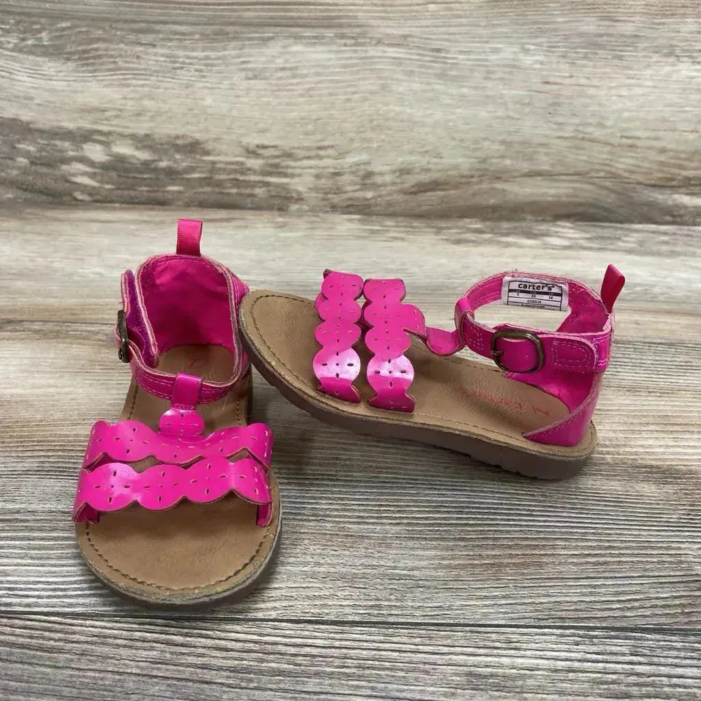 Carter's Cut Out T-Strap Sandals sz 7c