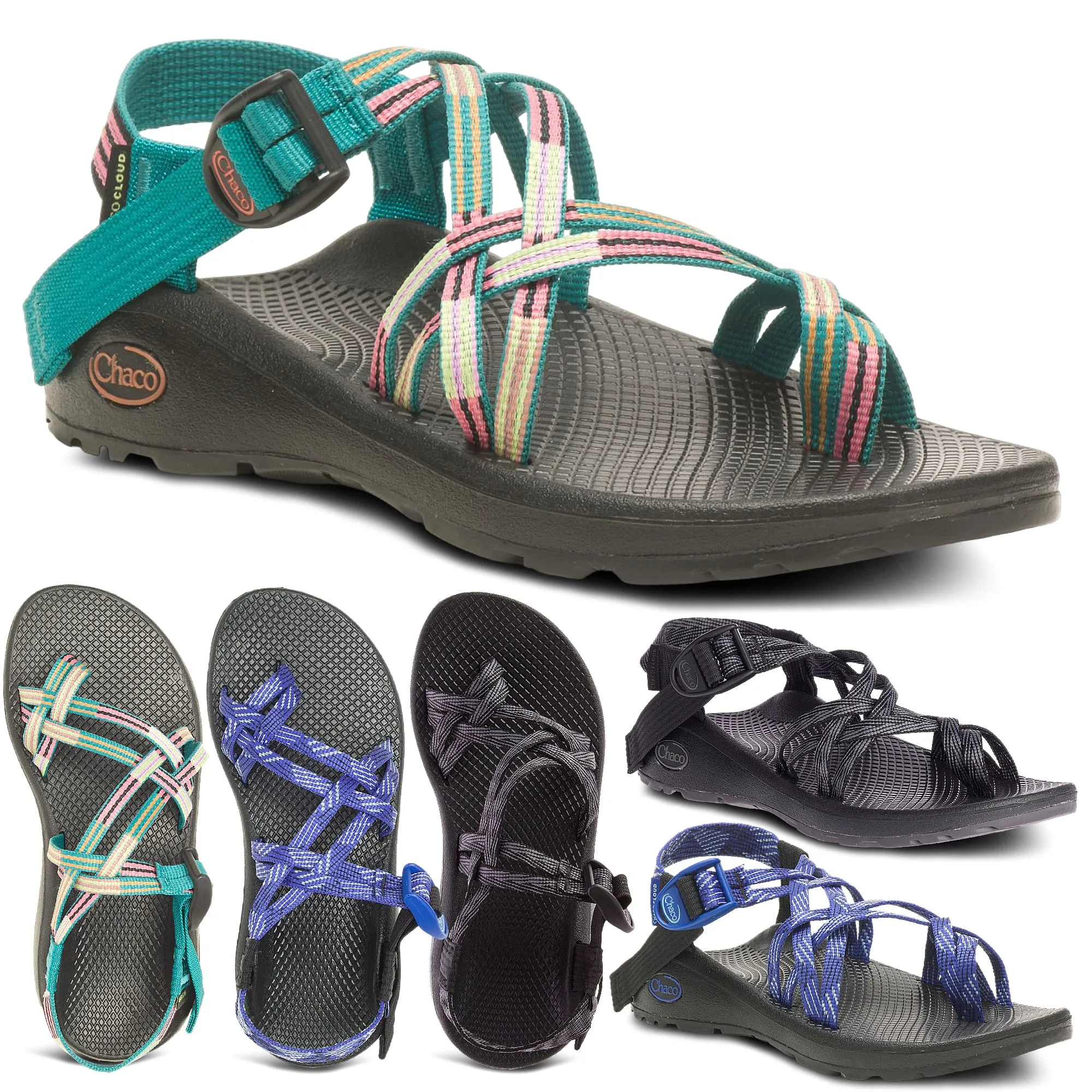 Chaco Z/Cloud X2 Women's Sandals – Superior Cushioning and Adjustable Fit for Enhanced Comfort and Support