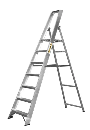 Climb It Aluminium Platform Stepladders With Handrails