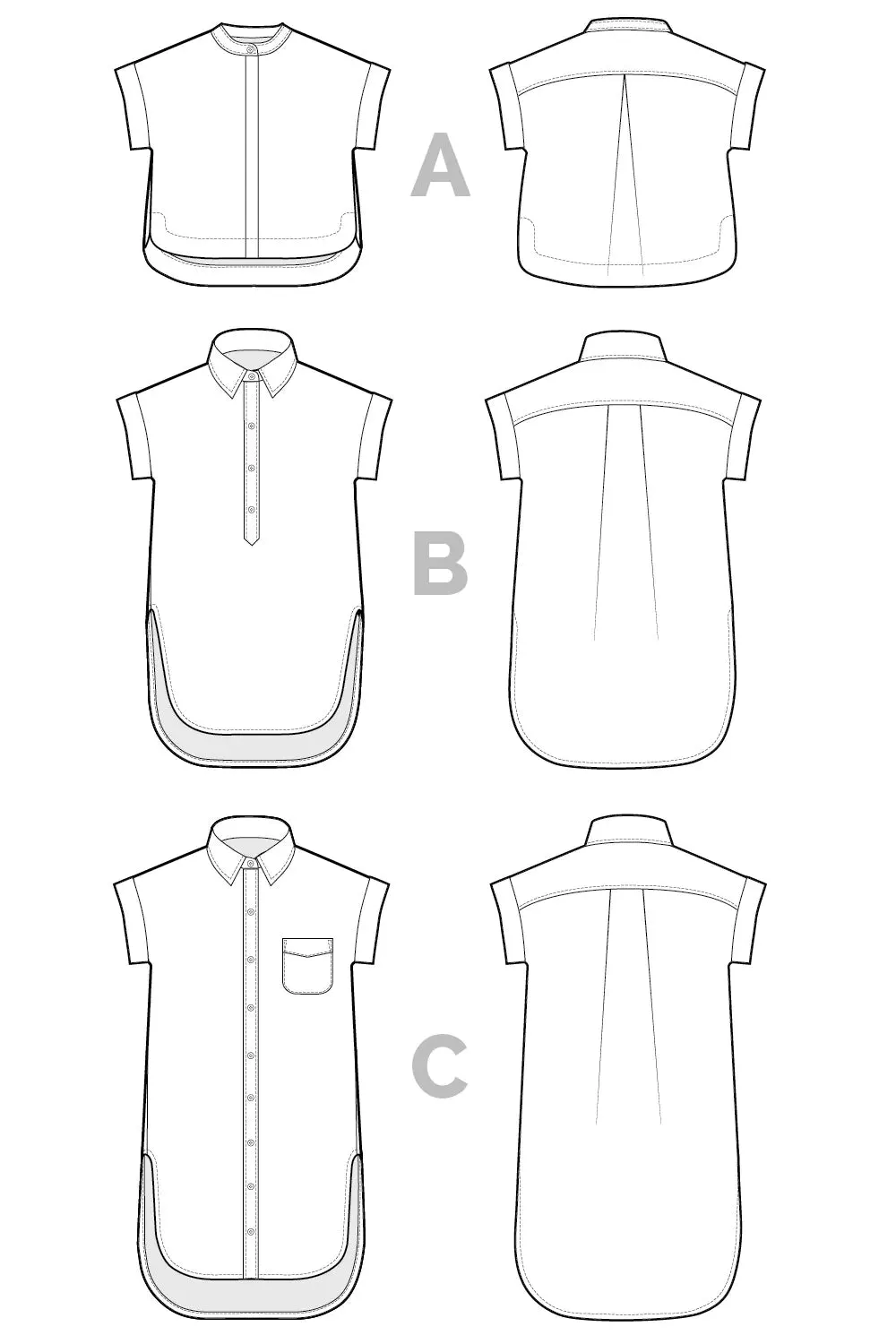 Closet Core Patterns Kalle Shirt/Shirtdress