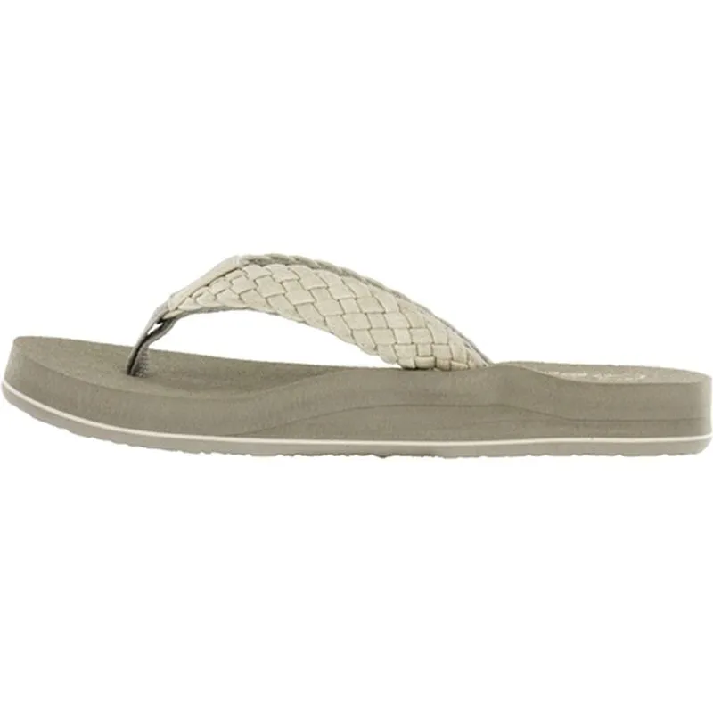 Cobian Braided Bounce Womens Cream 8
