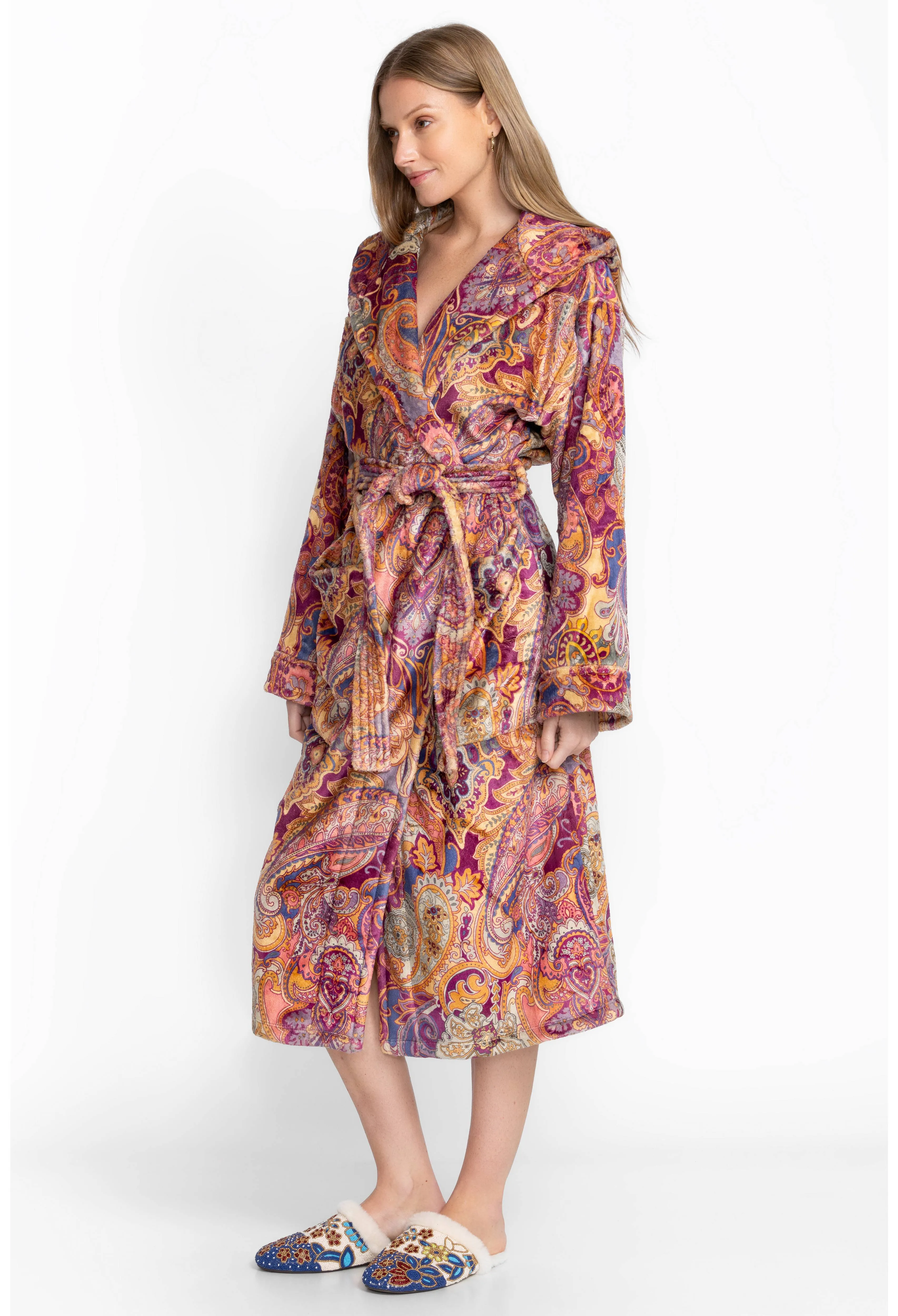 Cozy Robe-Sandalwood Pink