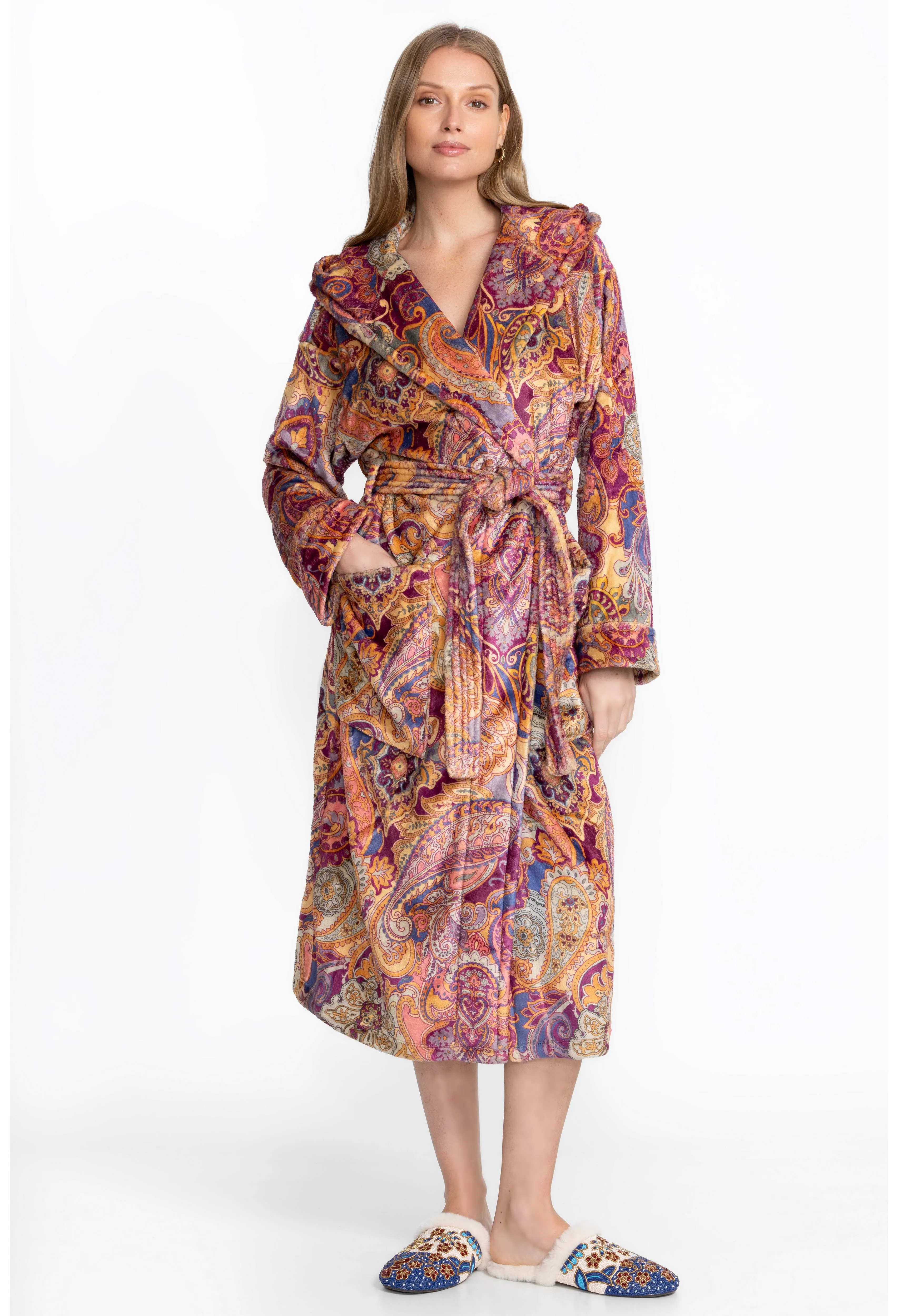 Cozy Robe-Sandalwood Pink
