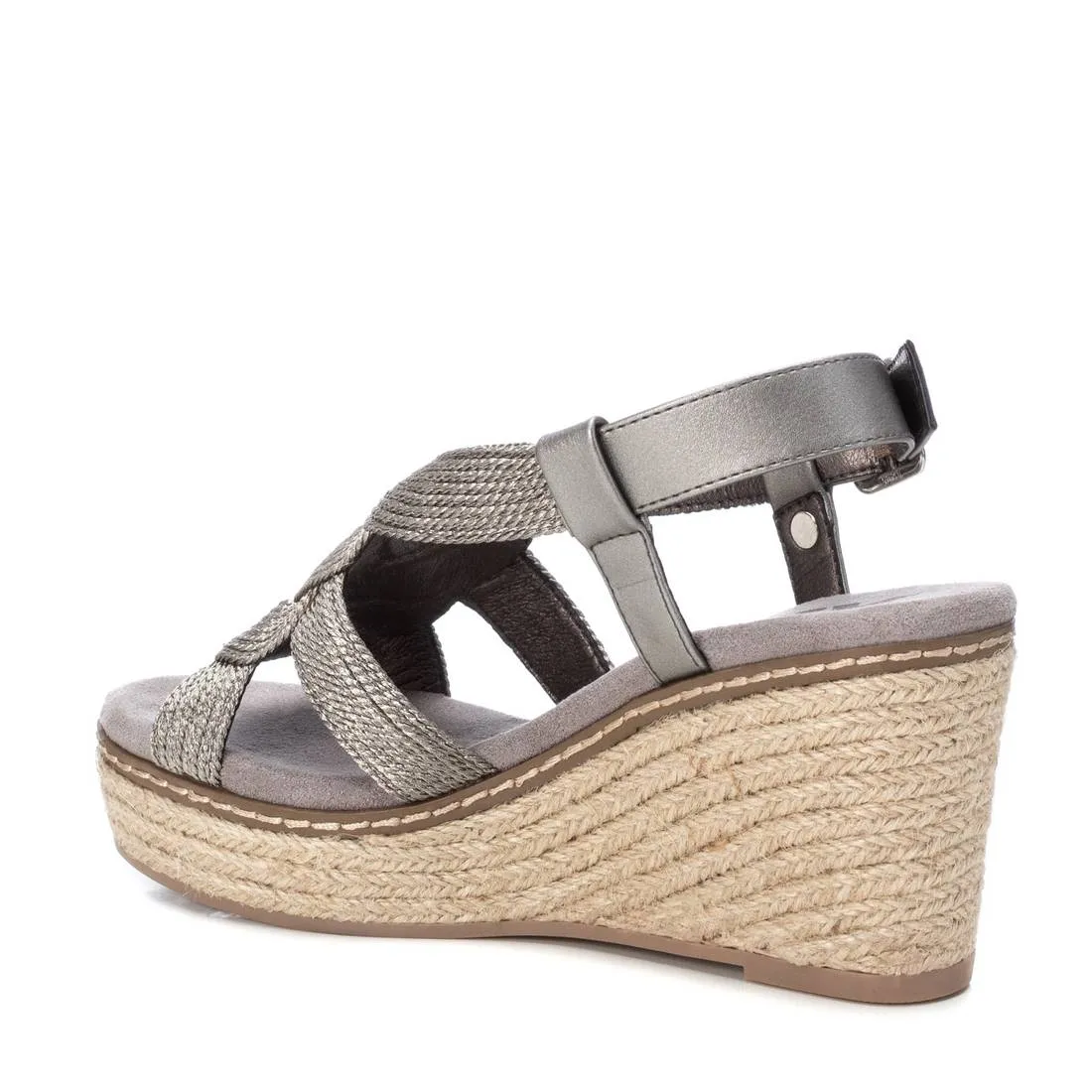 Cristi Silver Espadrilles