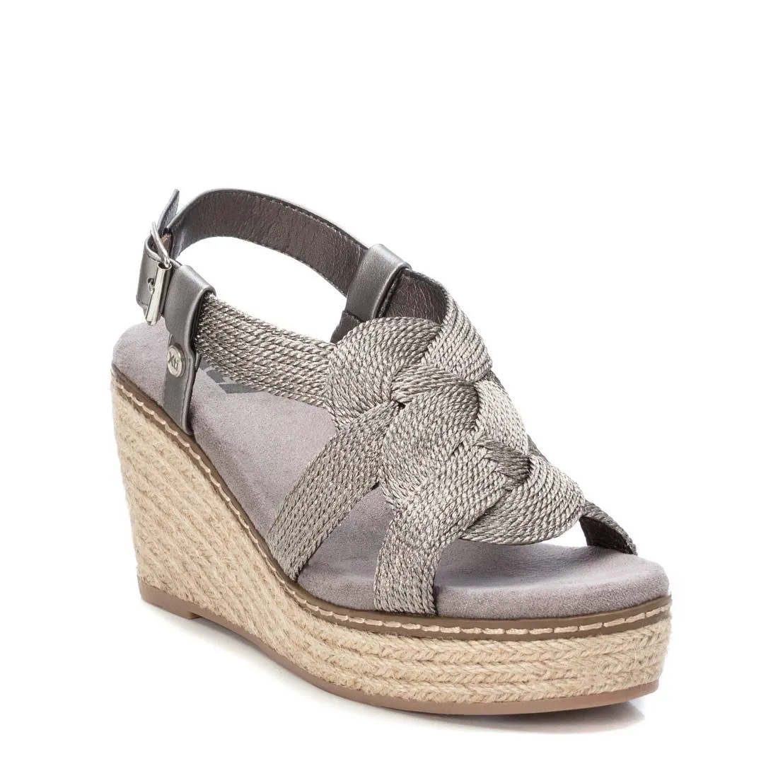 Cristi Silver Espadrilles
