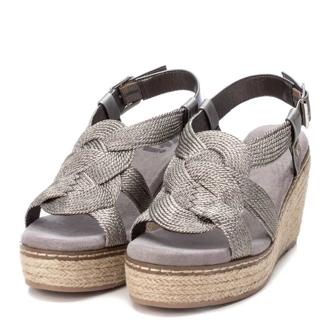 Cristi Silver Espadrilles