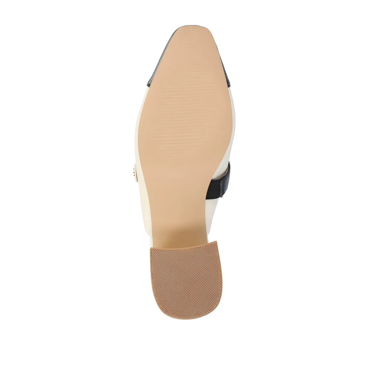 DALLA LOW BLOCK HEELS IN FAUX LEATHER