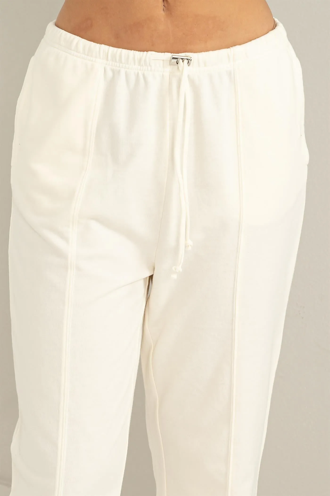 DZ24A123-High-waisted Drawstring Pants