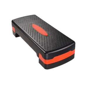 Fitness Aerobic Step Adjustable Black & Red