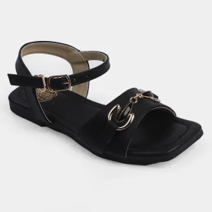Girls Sandal U-K01-BLACK
