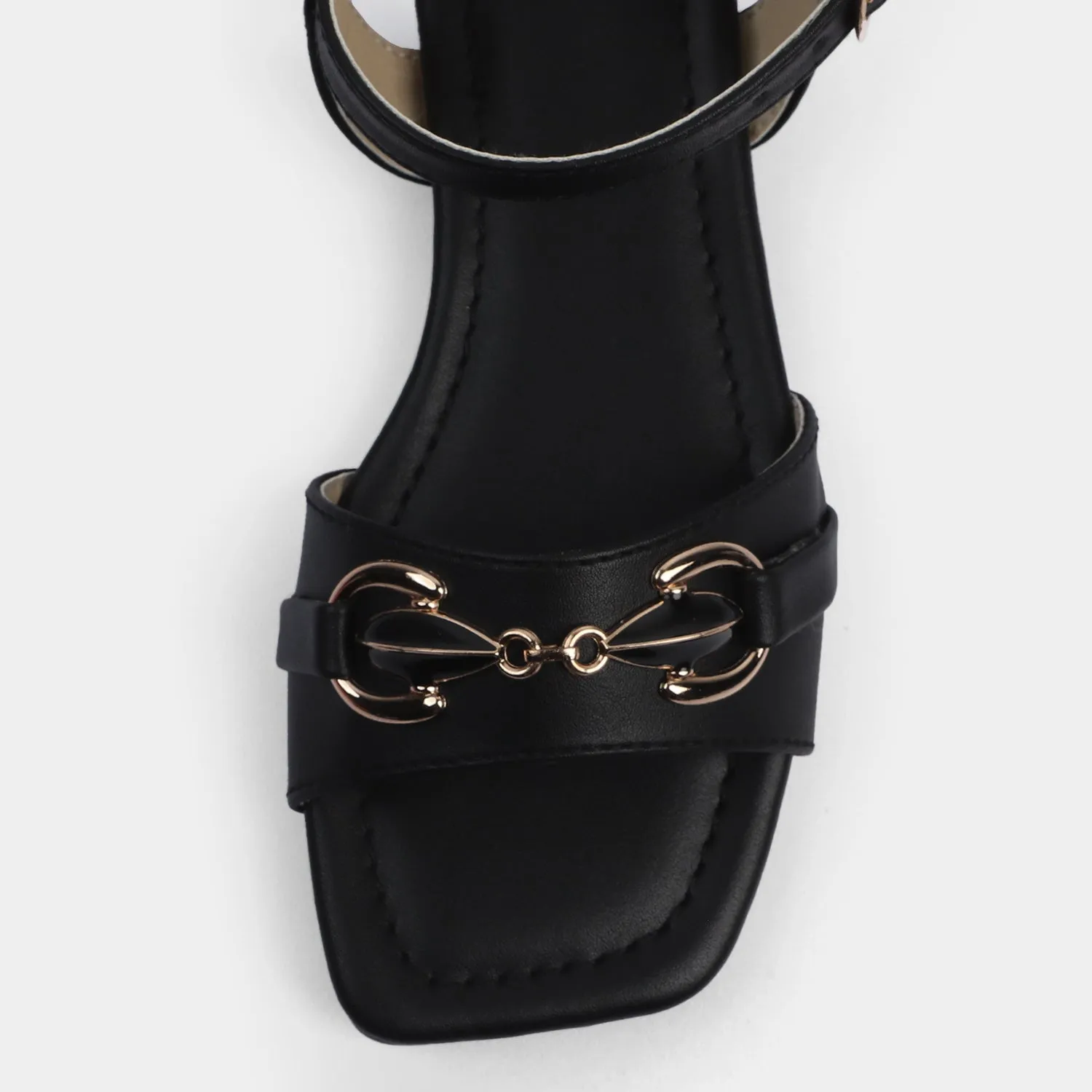 Girls Sandal U-K01-BLACK