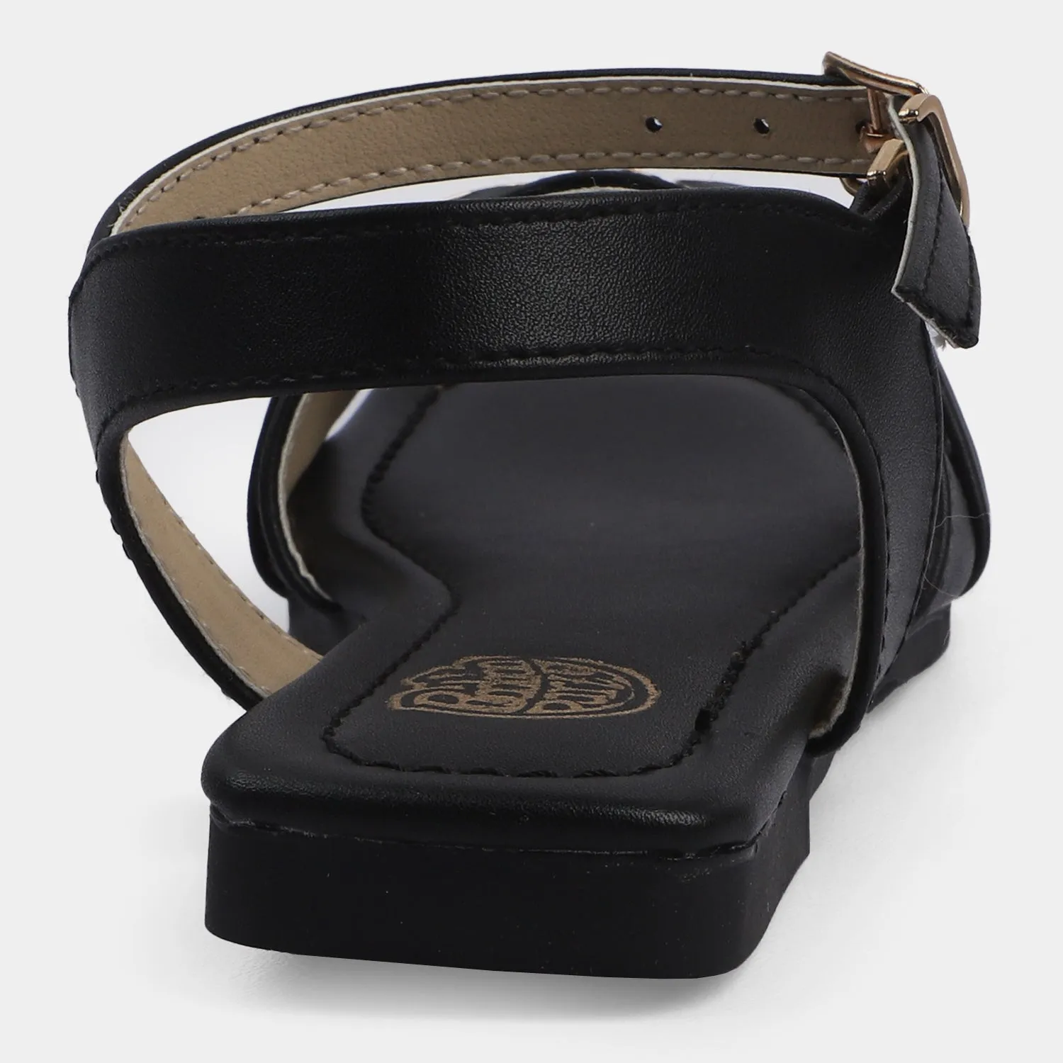 Girls Sandal U-K01-BLACK
