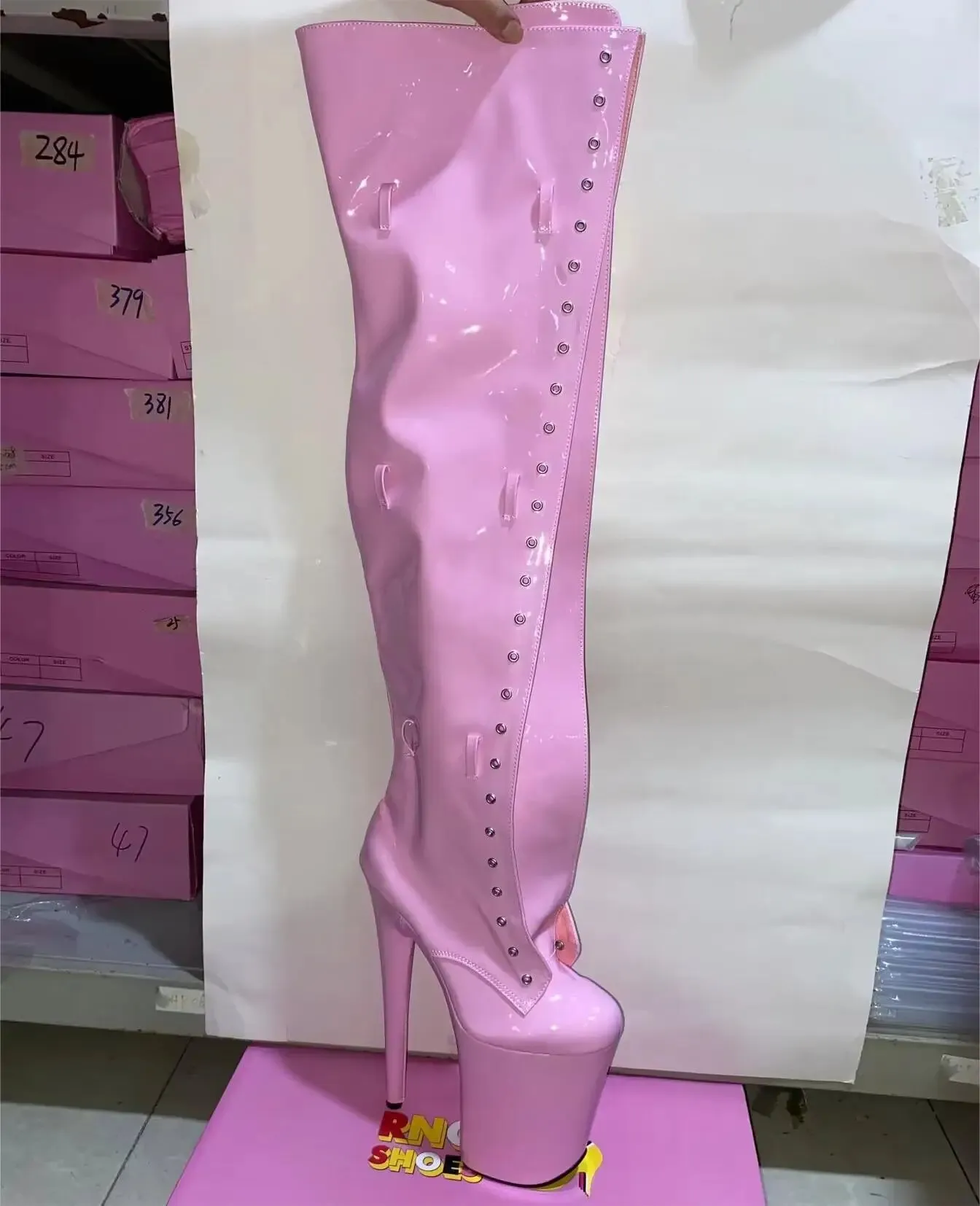 Glamorous Thigh High Heels