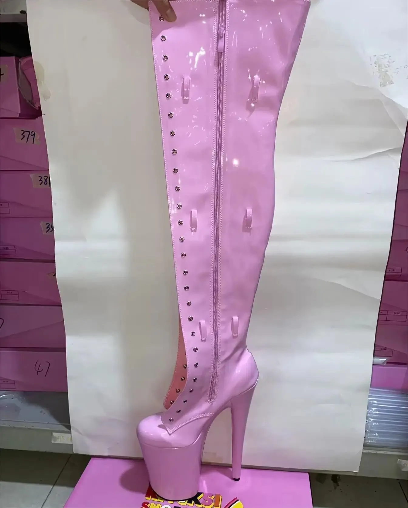Glamorous Thigh High Heels