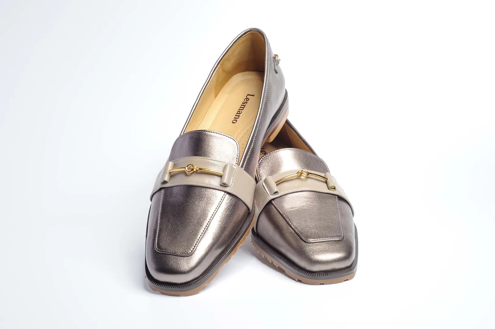 Gunmetal Loafers