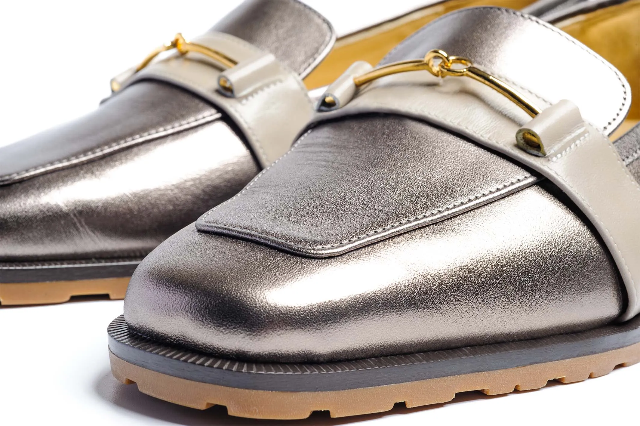 Gunmetal Loafers