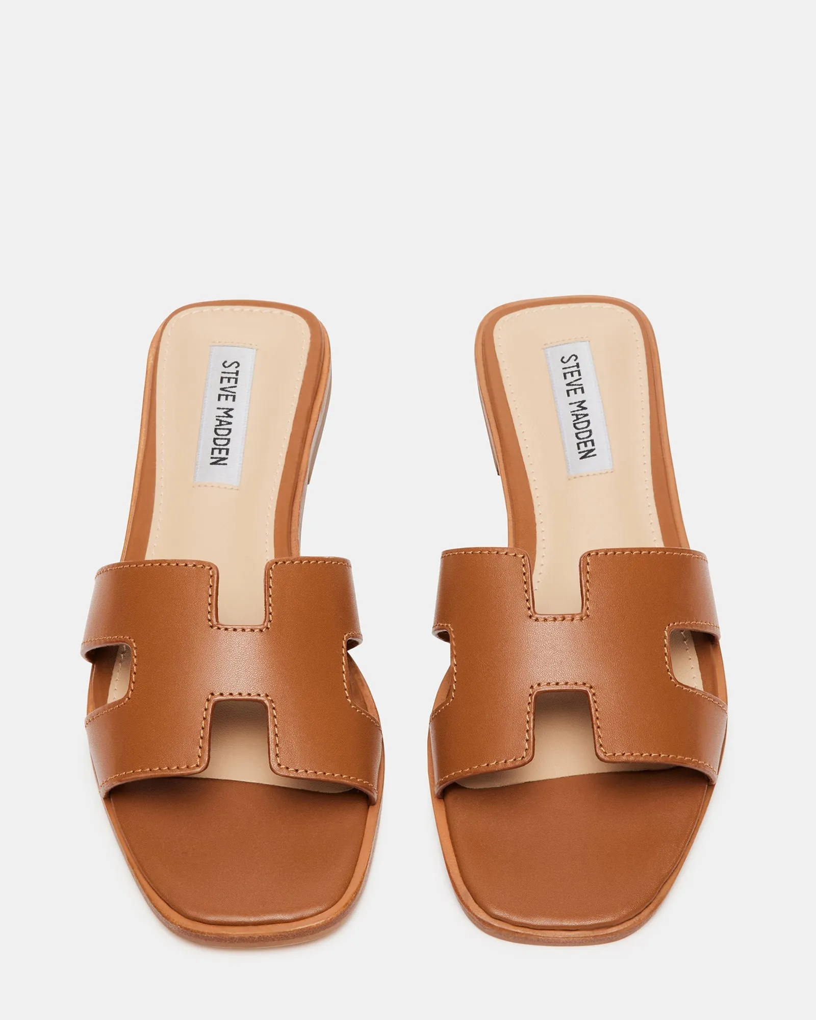 Hadyn Cognac Leather Sandal