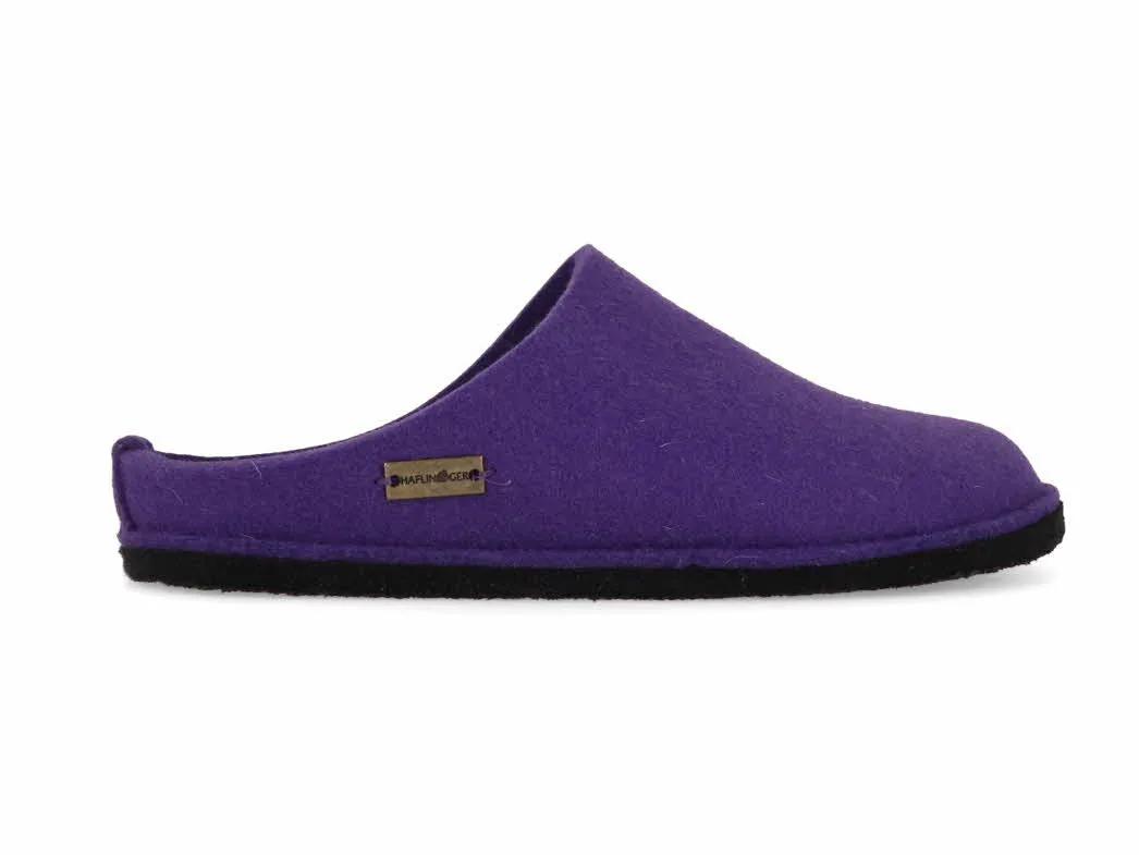 HAFLINGER Women Slippers 'Flair Soft', purple