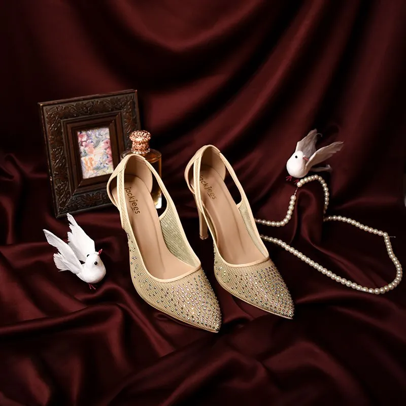 Heaven Heels Beige