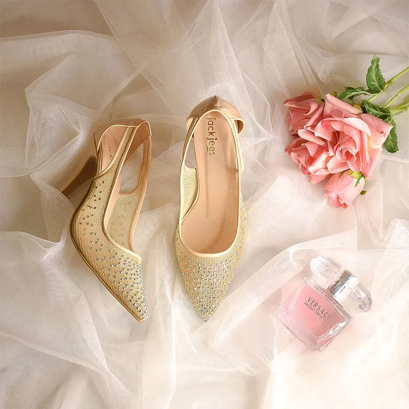 Heaven Heels Beige