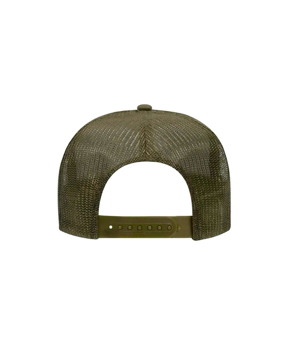 Hola Trucker Hat in Olive Army Green