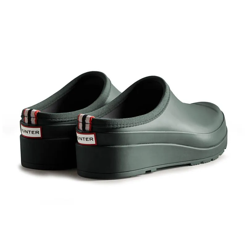 Hunter Ladies Play Clog - Arctic Moss