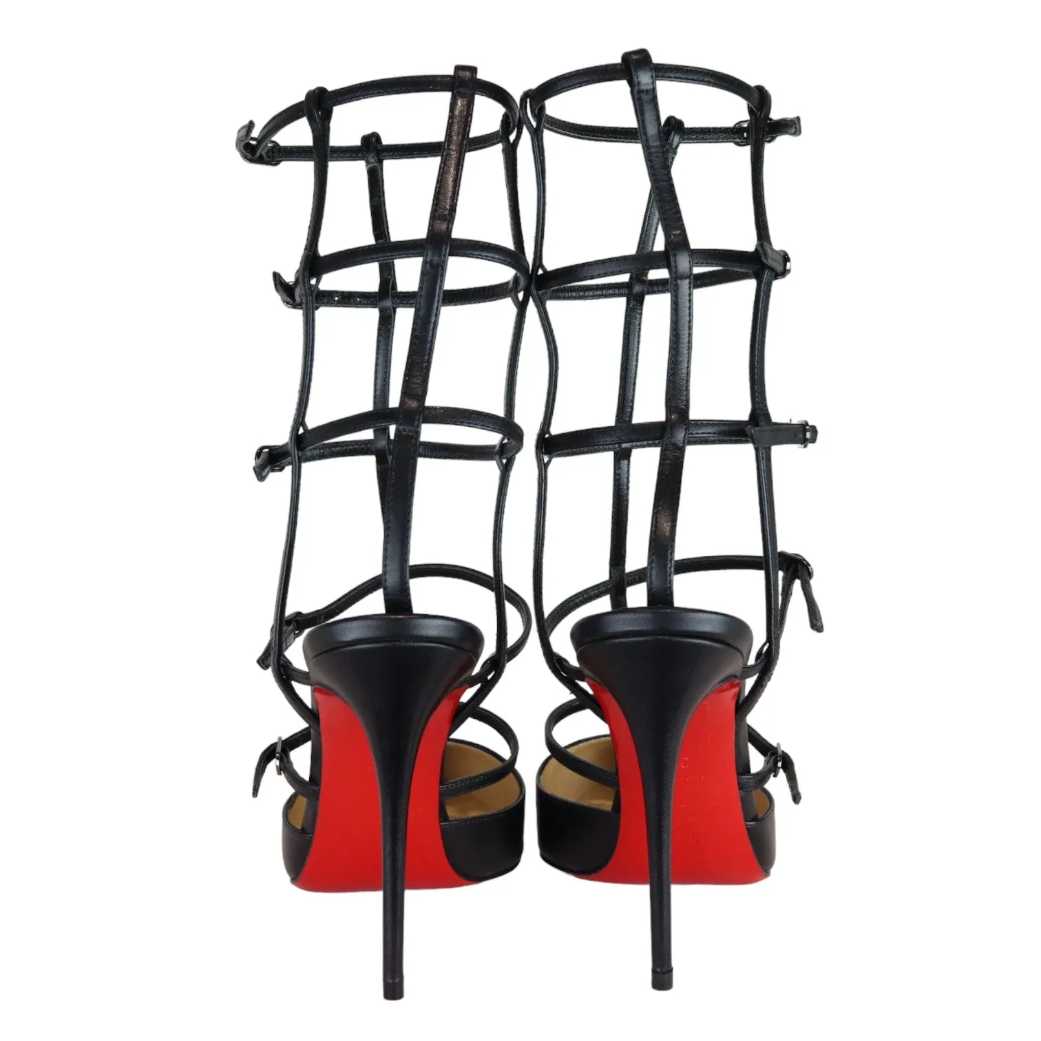 Kadreyana Cage 100 Heels Black Size 37.5