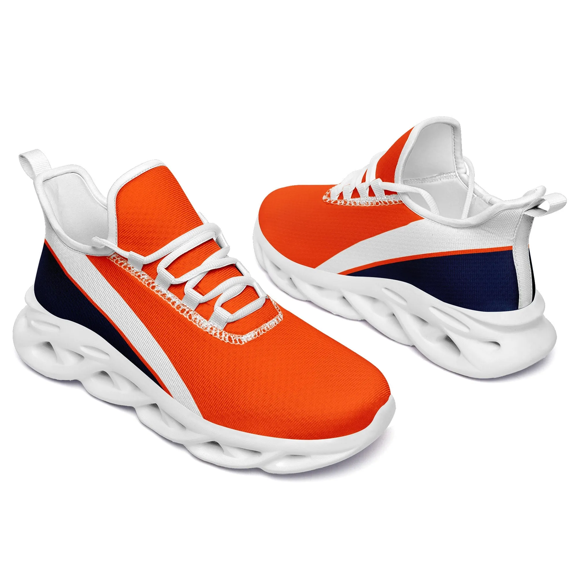 Luxury Gifts,Custom Orange Blue Jersey MaxSoul Shoes and Hat Combo Offer Personalized ZH-bd0b007e-ae