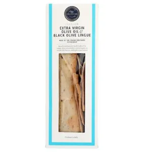 M&S Food Collection Italian Extra Virgin Olive Oil & Black Olive Lingue 150g