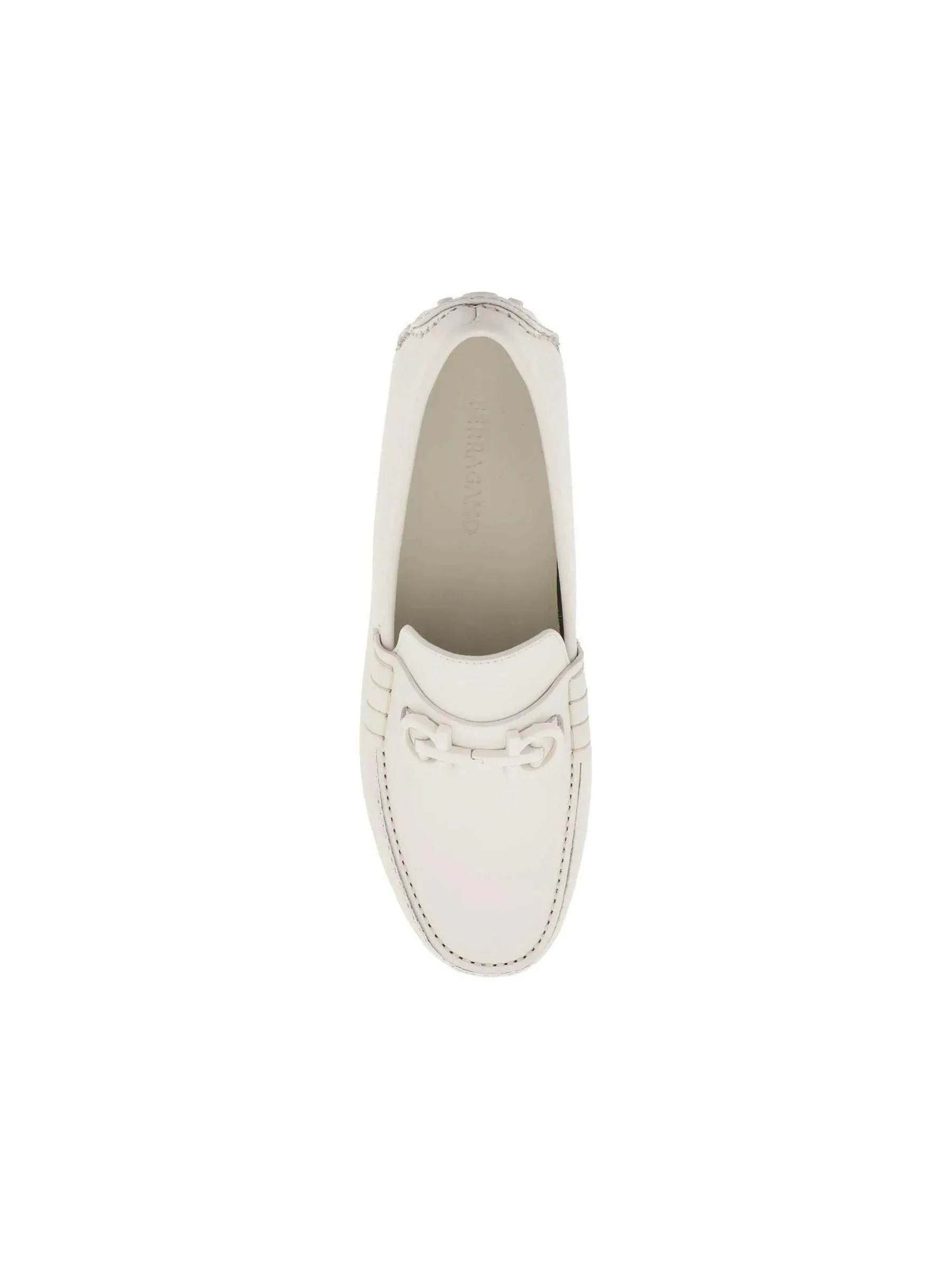 Mascarpone Gancini Leather Loafers