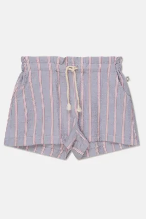 My Little Cozmo Kids Seersucker Stripe Shorts