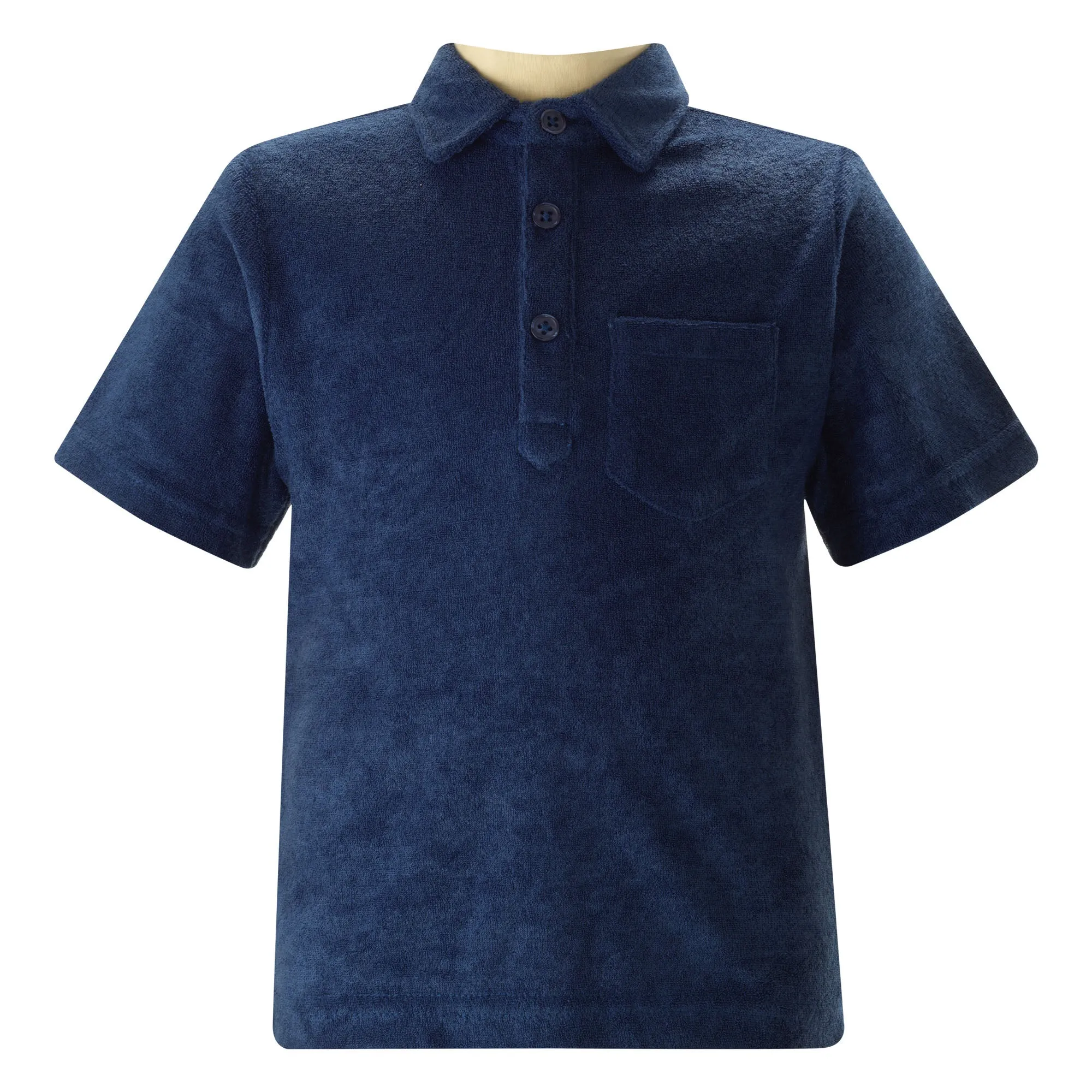Navy Terry Polo