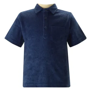 Navy Terry Polo