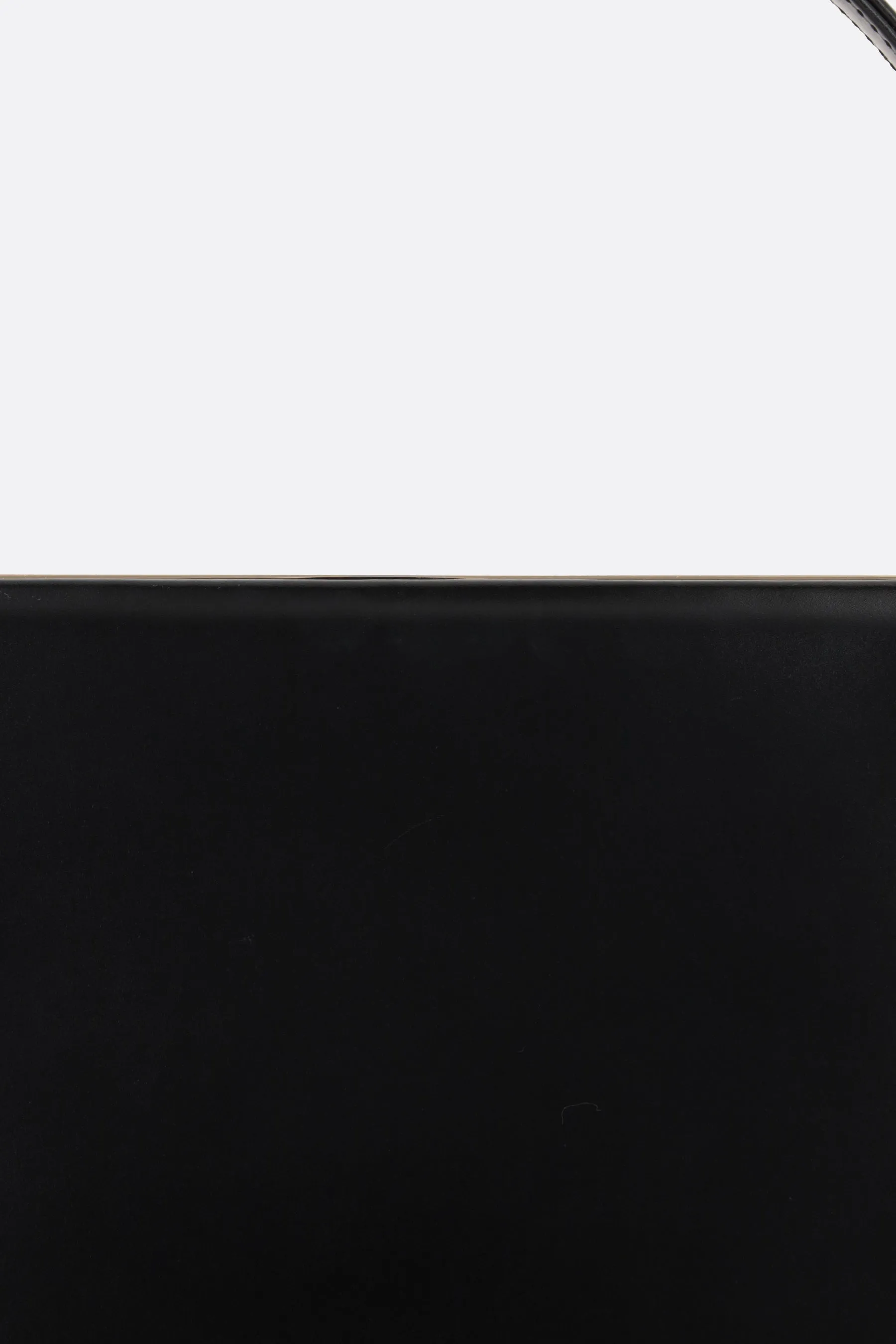 New Frame Smooth Leather Handbag