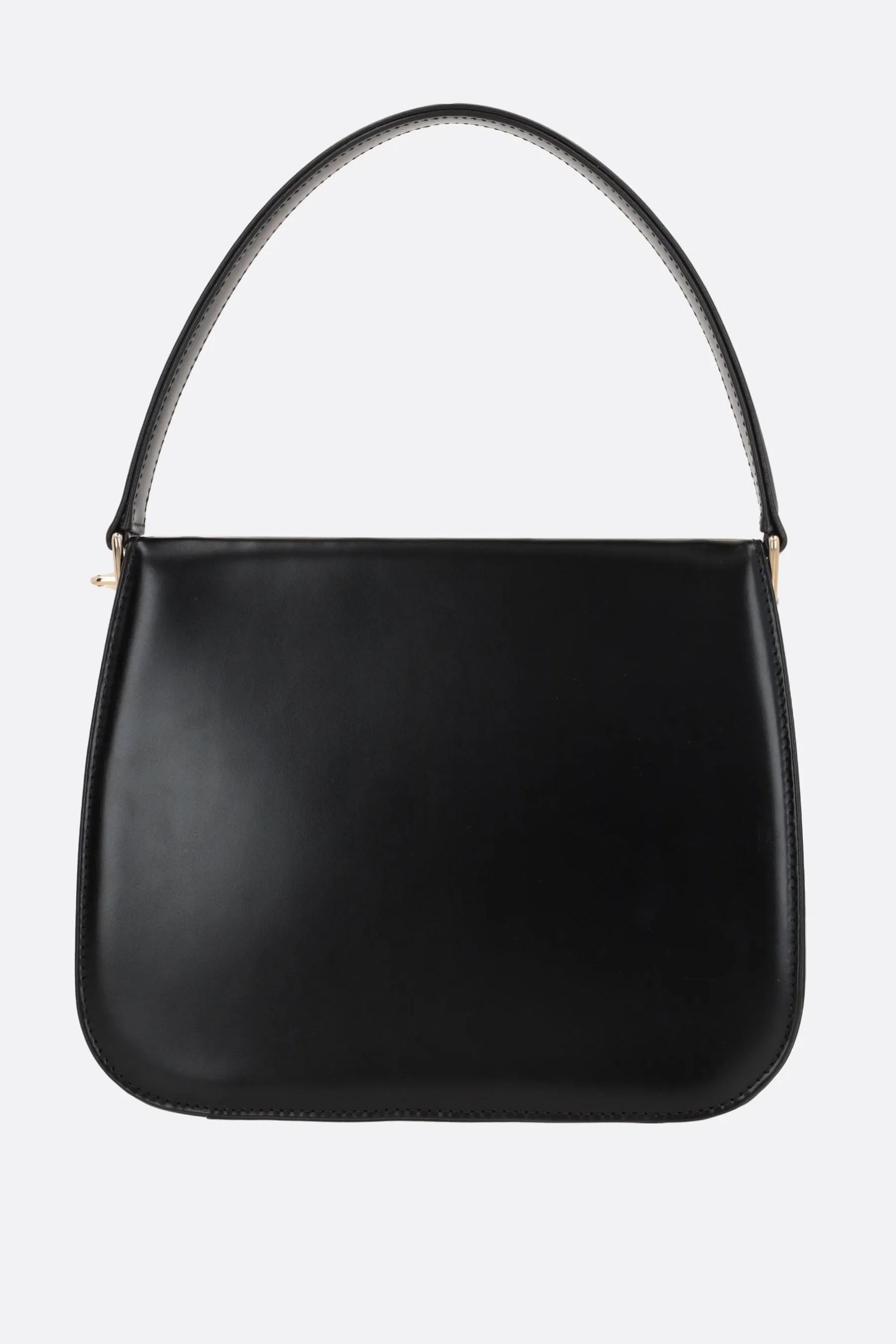 New Frame Smooth Leather Handbag